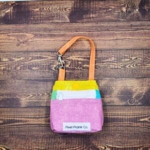 Happy Chaos Tag-Along Pouch Pink