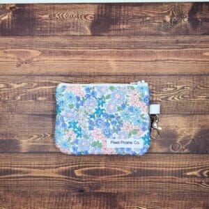 Springtime Azure Keychain Wallet