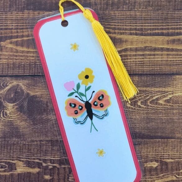 Nature Bookmark with Tassel