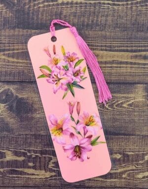 Nature Bookmark with Tassel