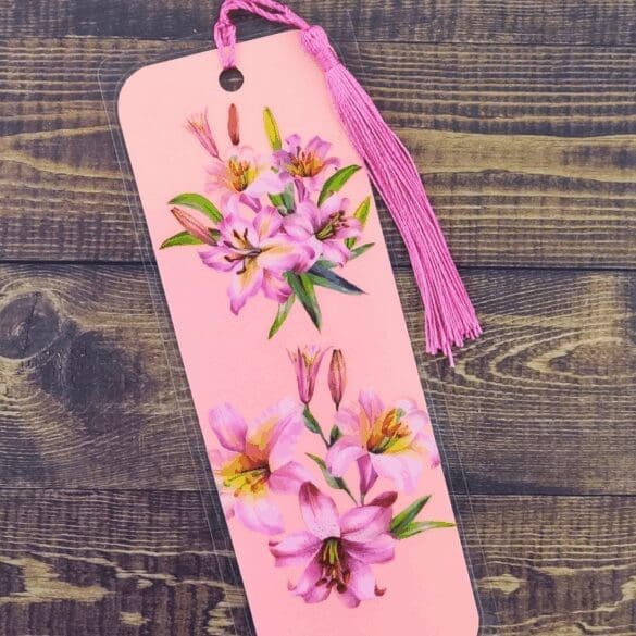 Nature Bookmark with Tassel