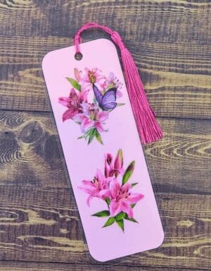 Nature Bookmark with Tassel