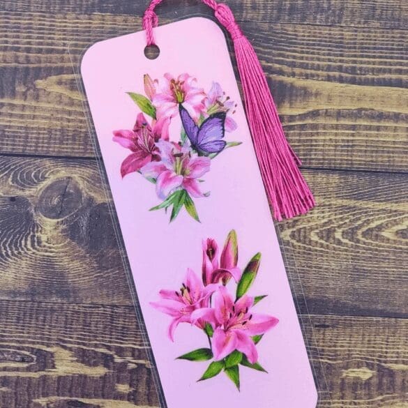 Nature Bookmark with Tassel