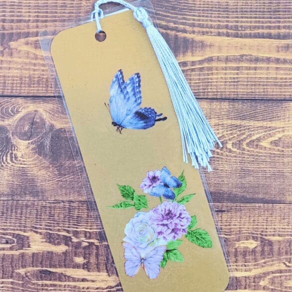Nature Bookmark with Tassel