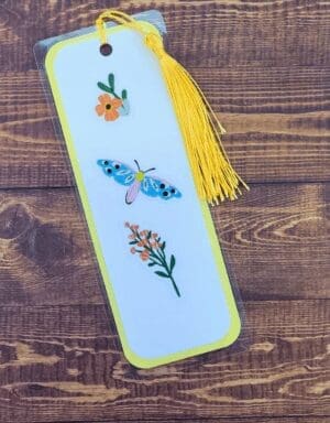 Nature Bookmark with Tassel