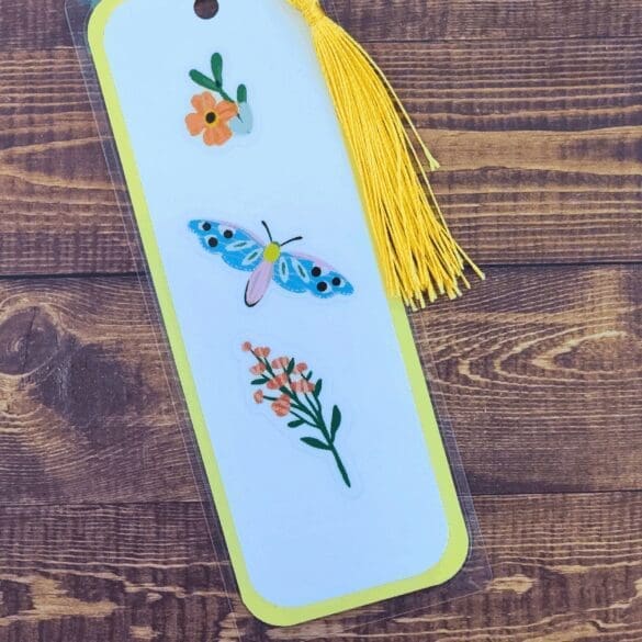 Nature Bookmark with Tassel