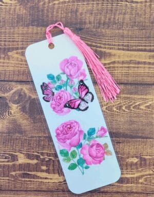 Nature Bookmark with Tassel