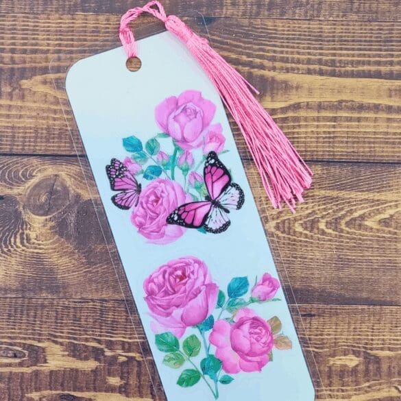 Nature Bookmark with Tassel