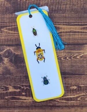 Nature Bookmark with Tassel