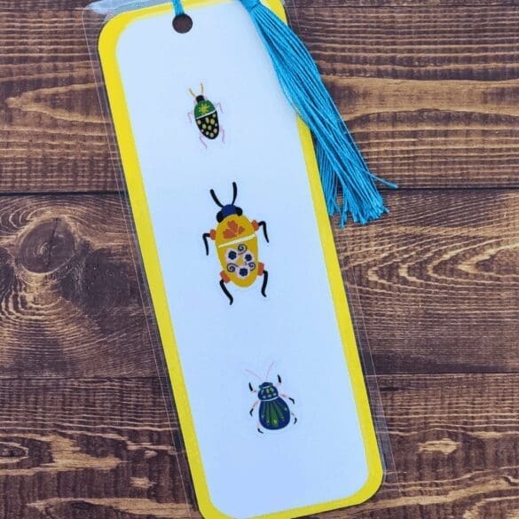 Nature Bookmark with Tassel