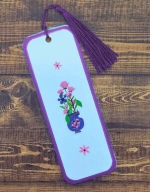 Nature Bookmark with Tassel