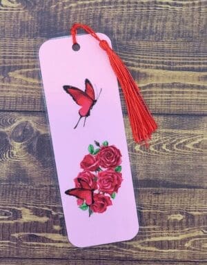 Nature Bookmark with Tassel