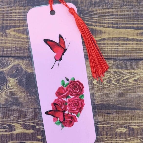Nature Bookmark with Tassel