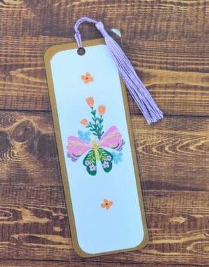 Nature Bookmark with Tassel