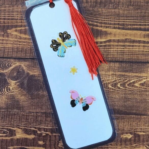 Nature Bookmark with Tassel
