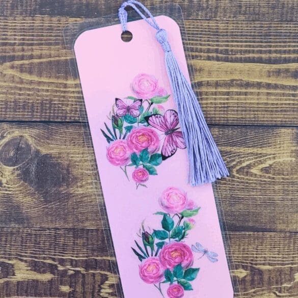 Nature Bookmark with Tassel