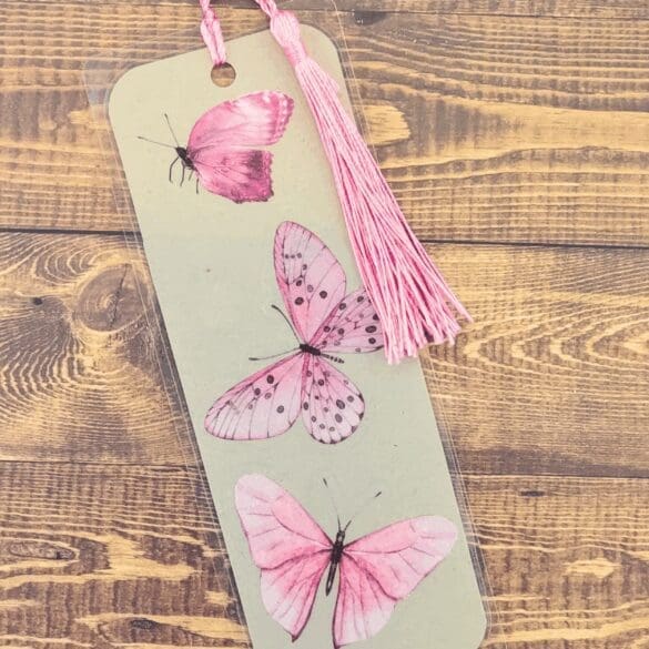 Nature Bookmark with Tassel
