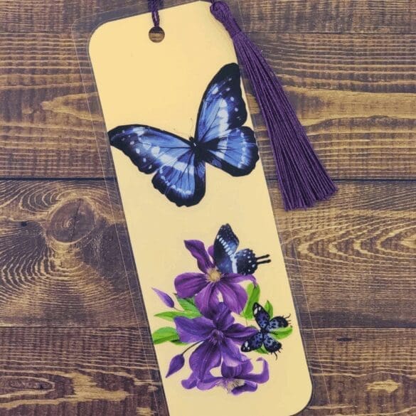 Nature Bookmark with Tassel