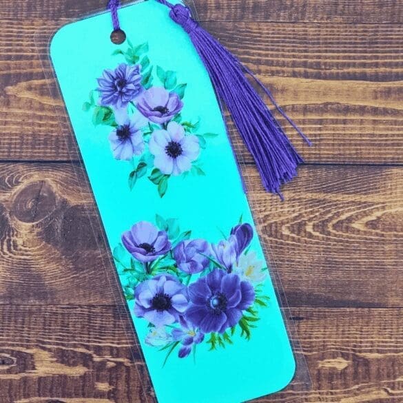 Nature Bookmark with Tassel