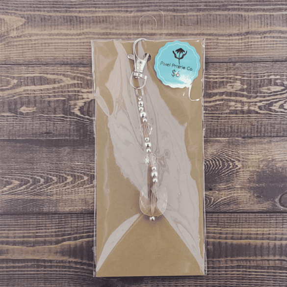 Beaded Clip-On Charm