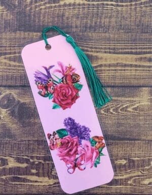 Nature Bookmark with Tassel