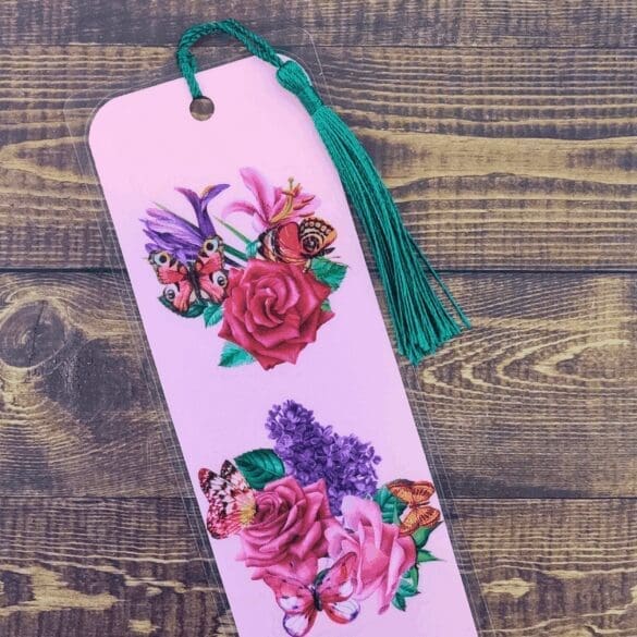 Nature Bookmark with Tassel
