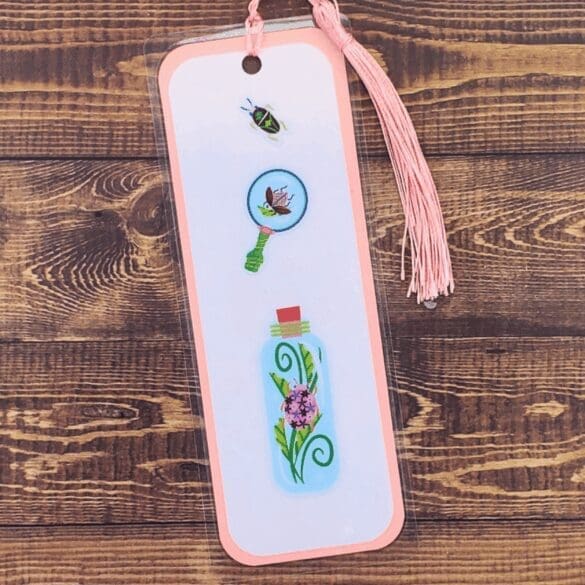 Nature Bookmark with Tassel