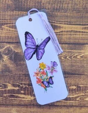 Nature Bookmark with Tassel