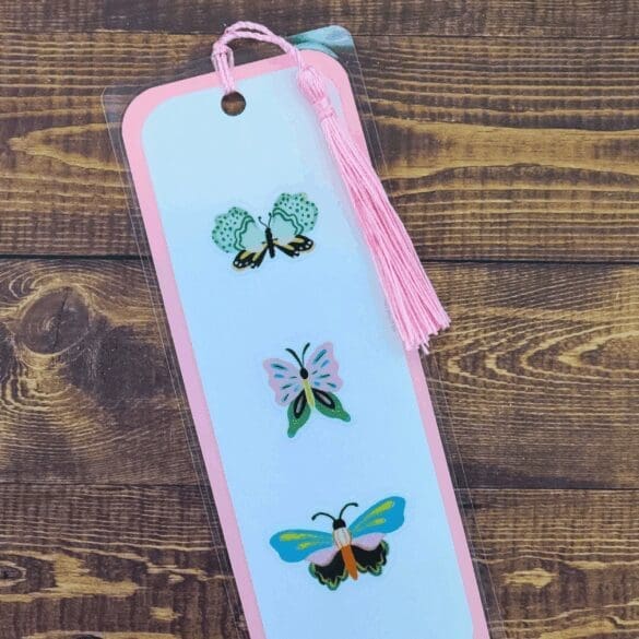 Nature Bookmark with Tassel