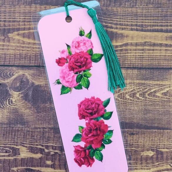 Nature Bookmark with Tassel