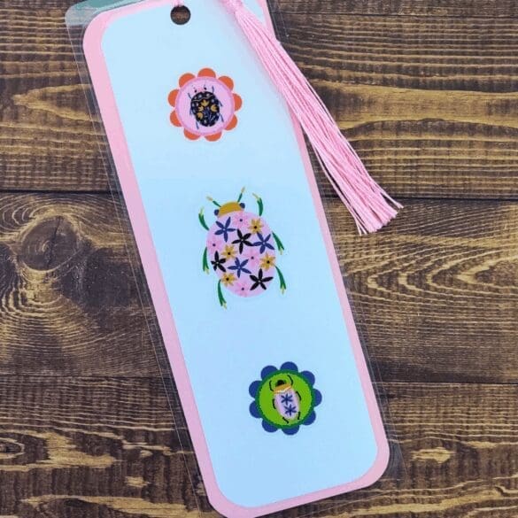 Nature Bookmark with Tassel