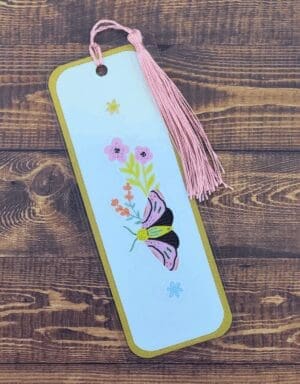Nature Bookmark with Tassel