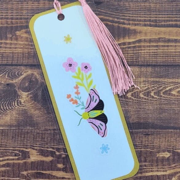 Nature Bookmark with Tassel