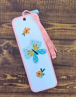 Nature Bookmark with Tassel