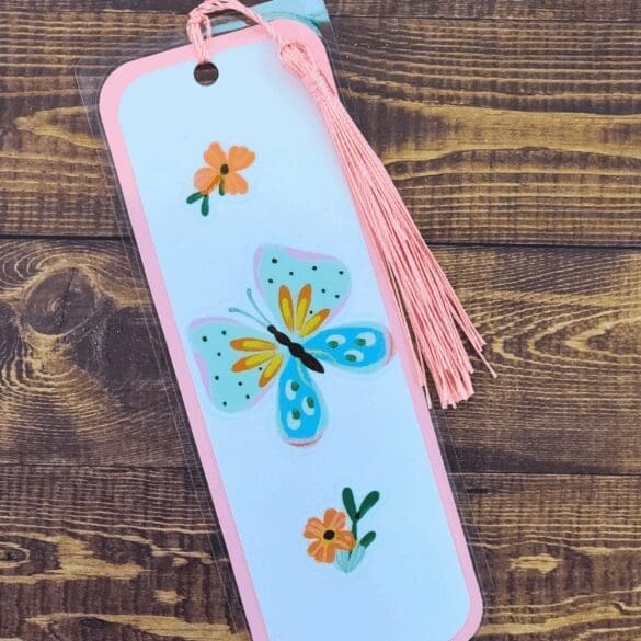 Nature Bookmark with Tassel
