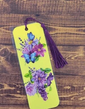Nature Bookmark with Tassel