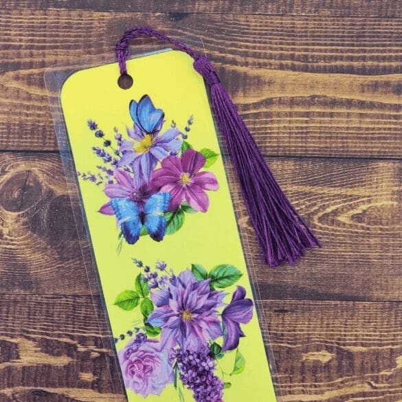 Nature Bookmark with Tassel