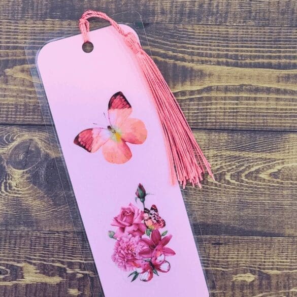 Nature Bookmark with Tassel