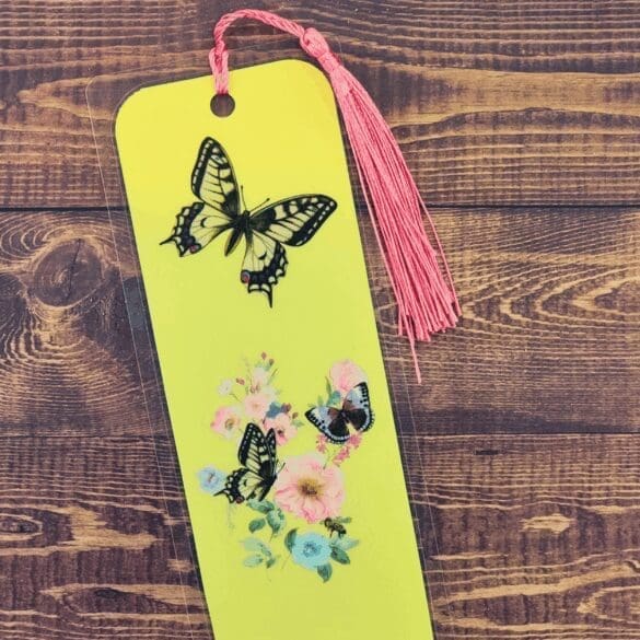 Nature Bookmark with Tassel