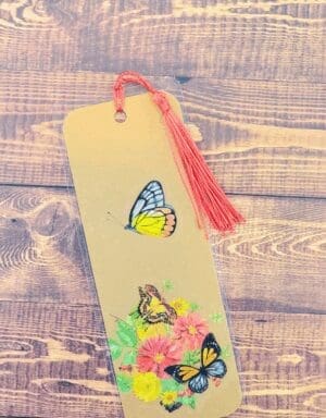 Nature Bookmark with Tassel