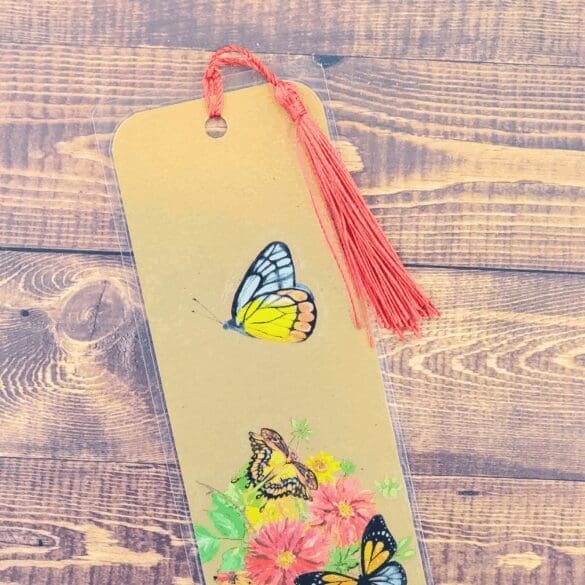 Nature Bookmark with Tassel