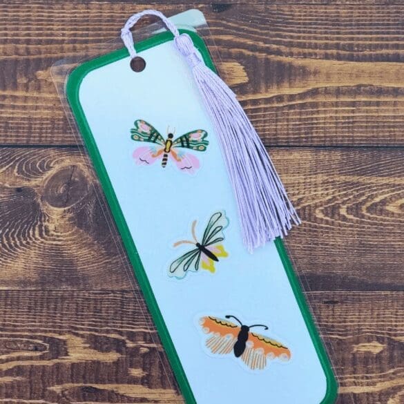 Nature Bookmark with Tassel