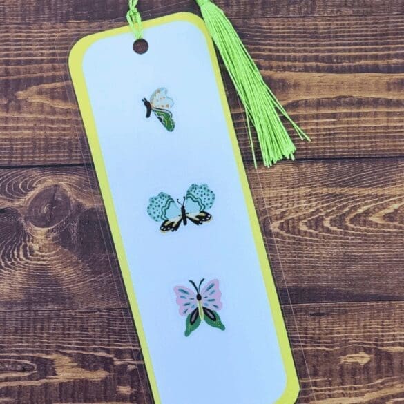 Nature Bookmark with Tassel