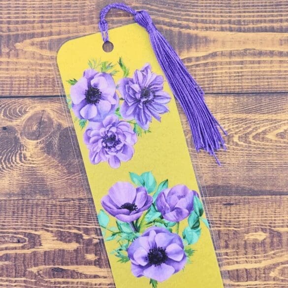 Nature Bookmark with Tassel