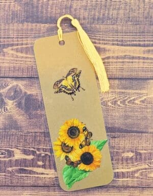 Nature Bookmark with Tassel