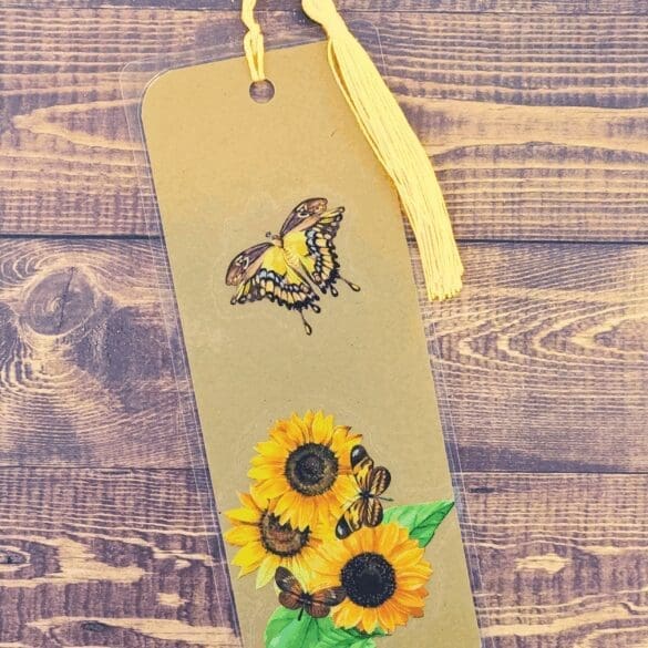 Nature Bookmark with Tassel