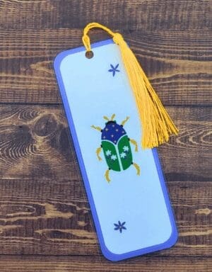 Nature Bookmark with Tassel